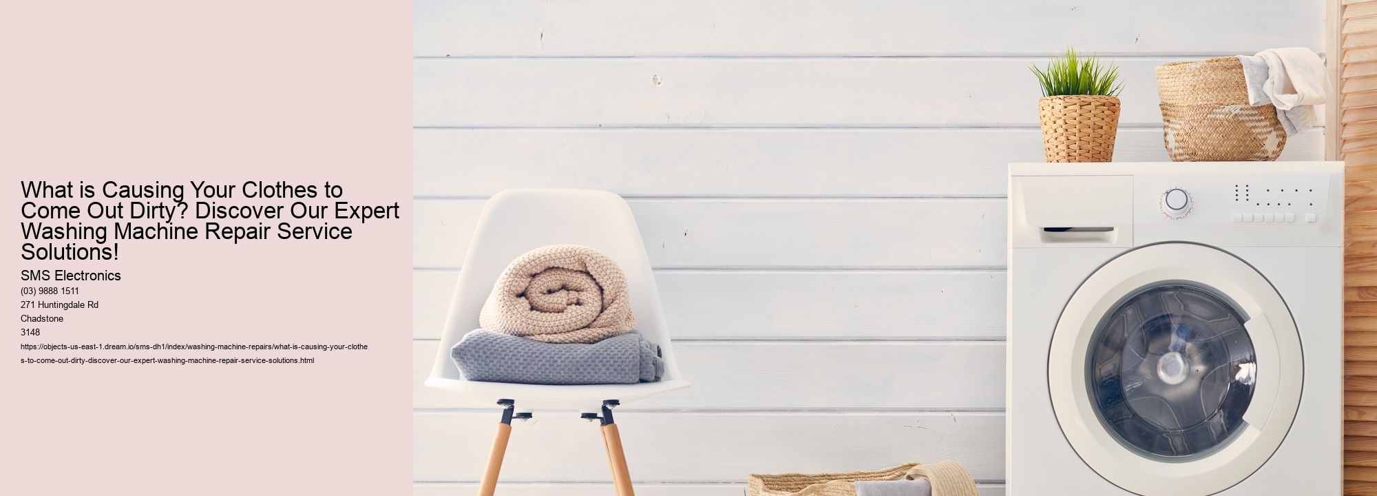 What is Causing Your Clothes to Come Out Dirty? Discover Our Expert Washing Machine Repair Service Solutions!