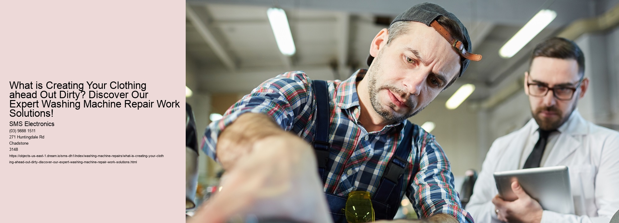 What is Creating Your Clothing ahead Out Dirty? Discover Our Expert Washing Machine Repair Work Solutions!